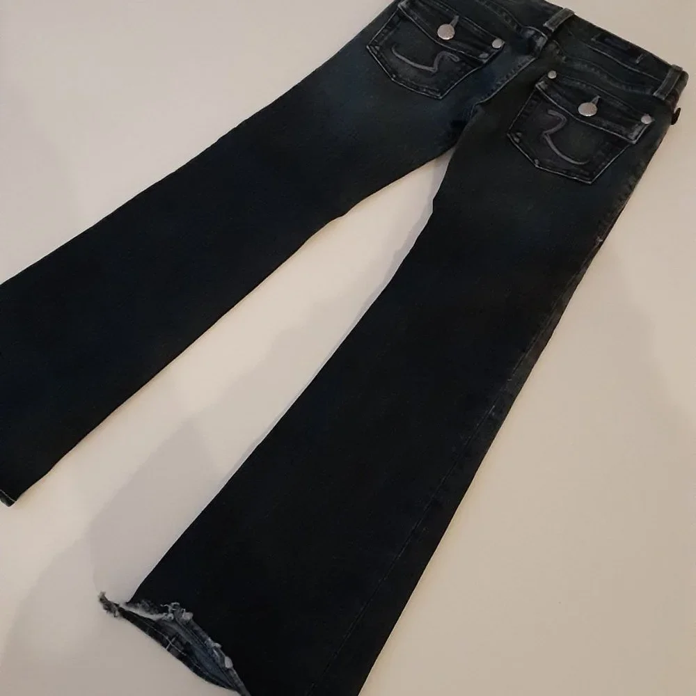 ROCK & REPUBLIC flared leg jeans kids 7/8
